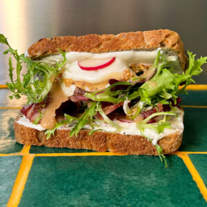 CHEVRE en lardé